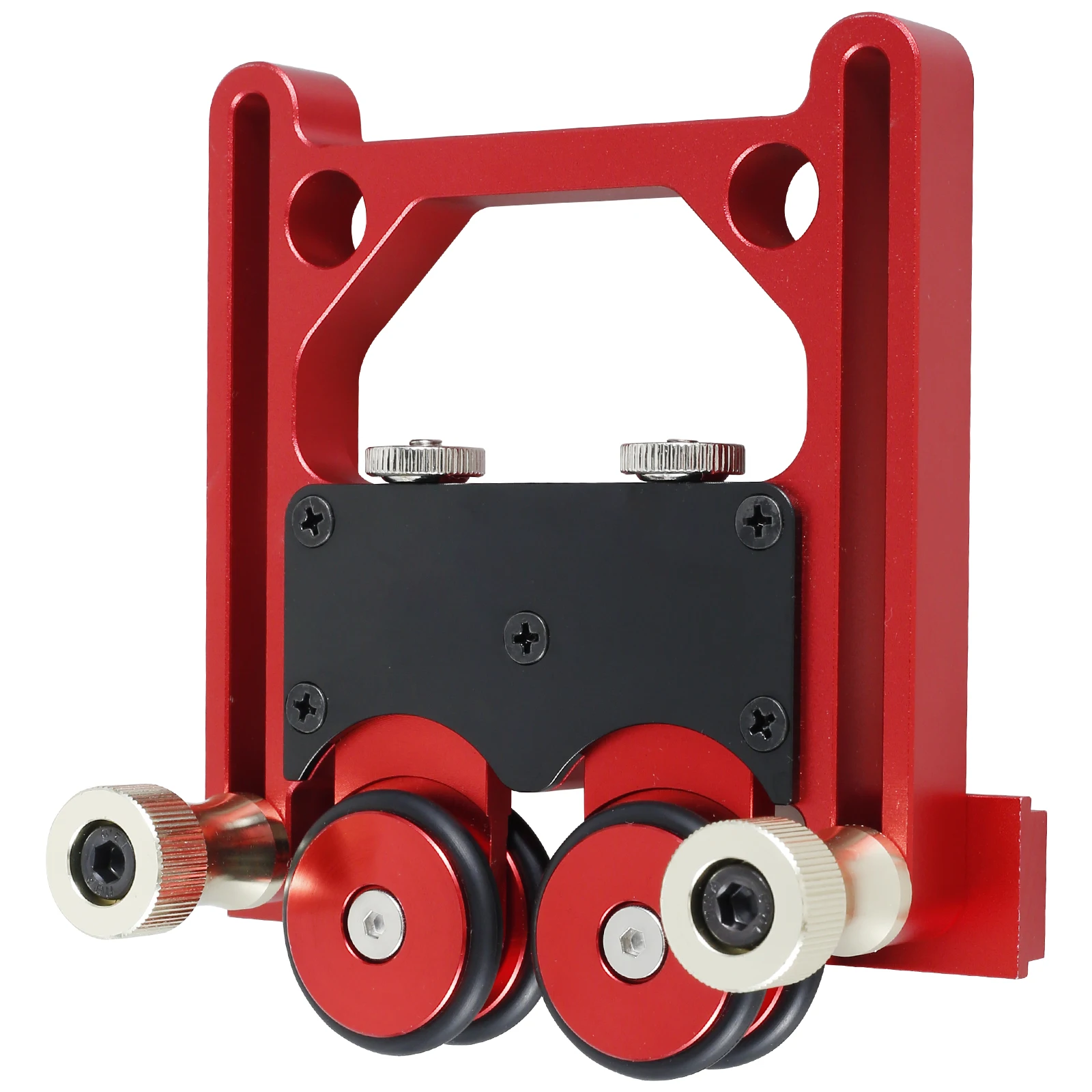 Stock Guide Roller Aluminum Alloy One-Way Table Saw Feeding Guide Roller Adjustable Featherboard Anti-Rebound Feather Board
