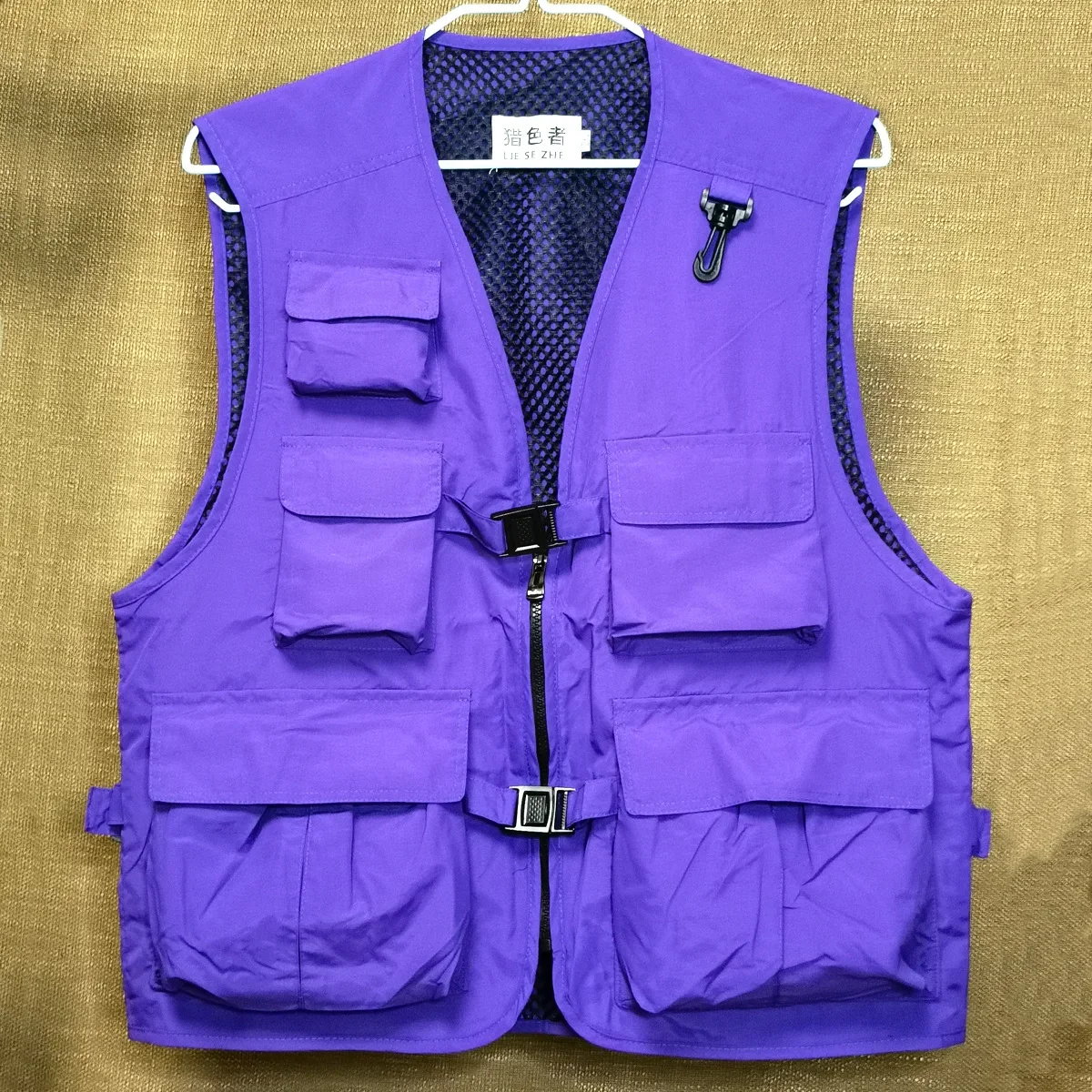 

Мужская Рабочая одежда 2024, жилет для рыбалки на открытом воздухе, Быстросохнущий жилет с несколькими карманами