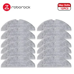Ultra - Effective Double Vibration Mop Pads for Roborock Vacuum Cleaner Robot (12 Mop Cloths)