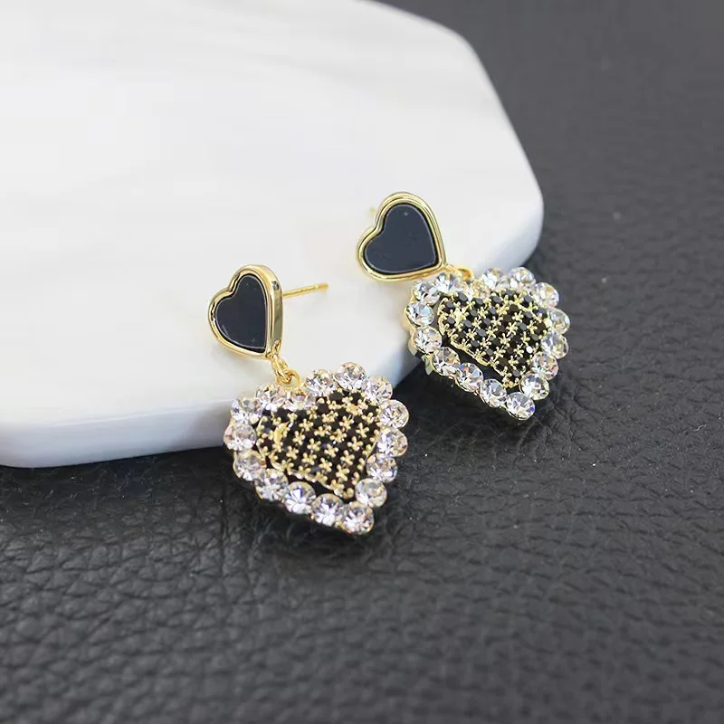 Orecchini Pendenti A Forma Di Cuore In Acrilico Leopardato - Bijoux Alla Moda Per Ragazze E Coppie - Idea Regalo San Valentino - 6