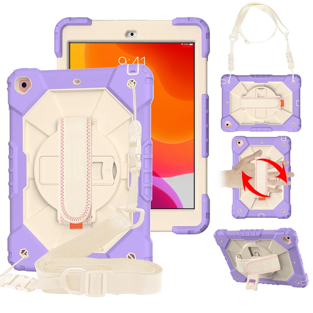 Kids Durable Hard PC Silicone Tablet Case