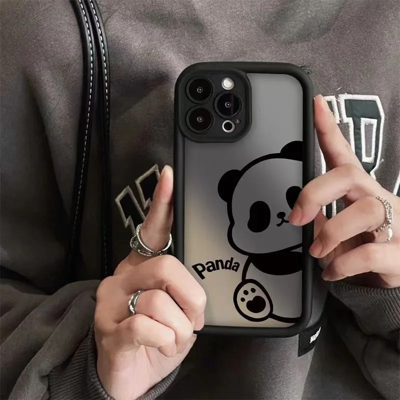 Lazy Panda Plain Multistep TPU Soft Phone Case