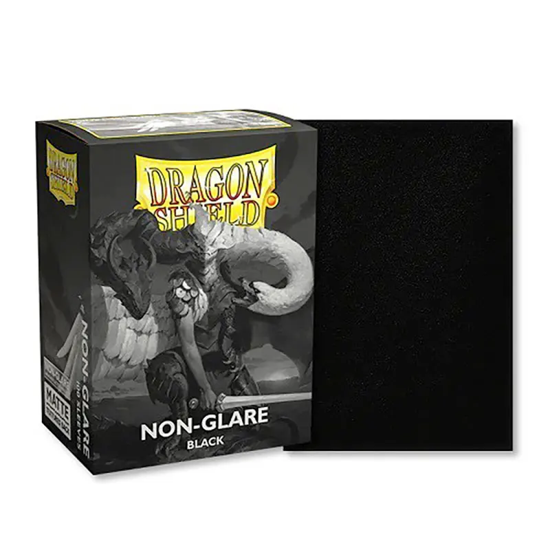 

Защитные чехлы для карт 100CT Dragon, антибликовые черные чехлы, Защитные чехлы для Magic MTG PKM/Star Reals, настольные игры