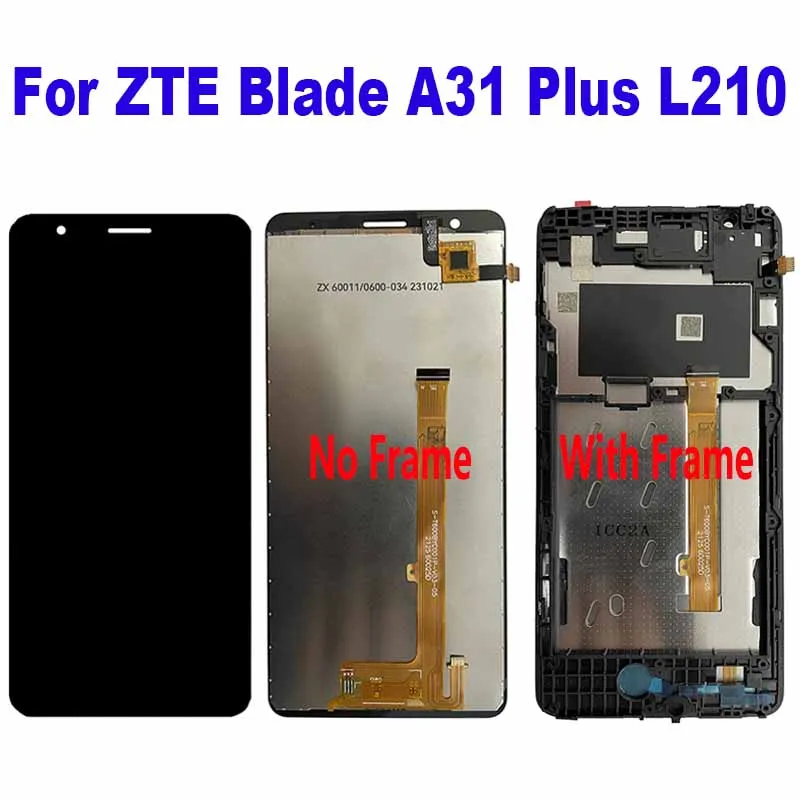 機器 3本セット For ZTE Blade A31+ LCD Display Touch Screen Digitizer