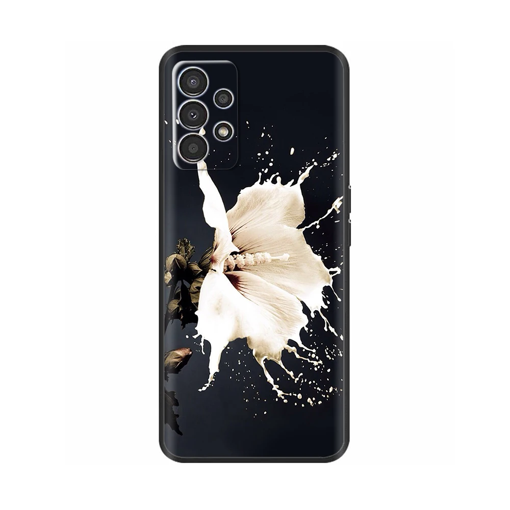 Black Shockproof Silicone Phone Case - Soft Protective Back Cover