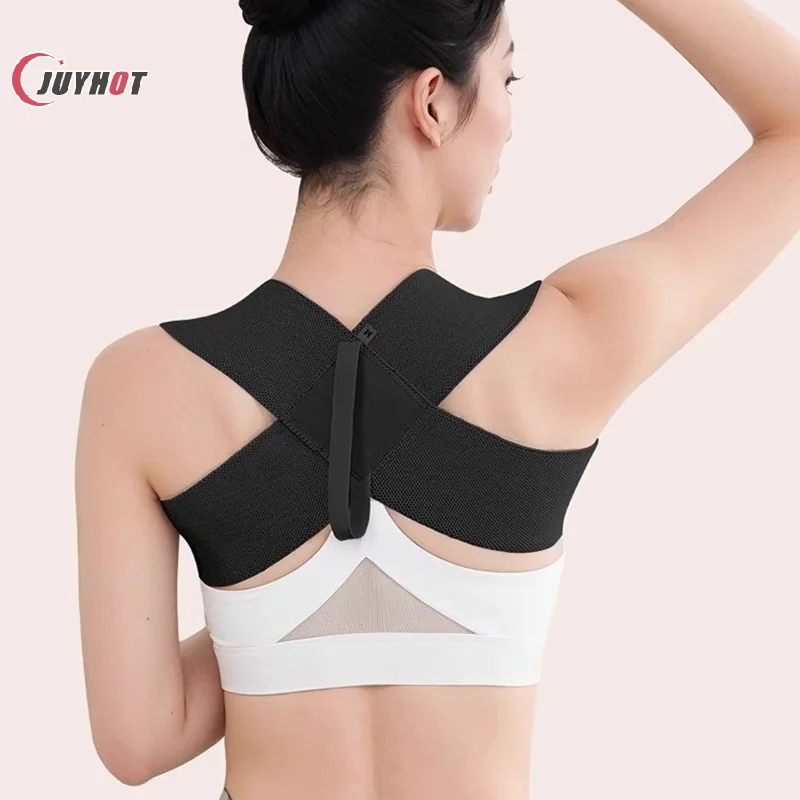 Neck Brace Posture Corrector Belt Lumbar Shoulder Support Breathable Elastic Back Posture Correction Back Spine Orthopedic Brace