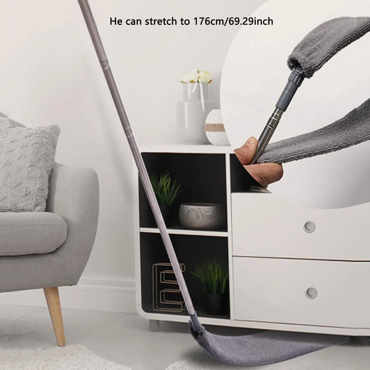 Multifunctional Duster for Bed, Bedside, and Household