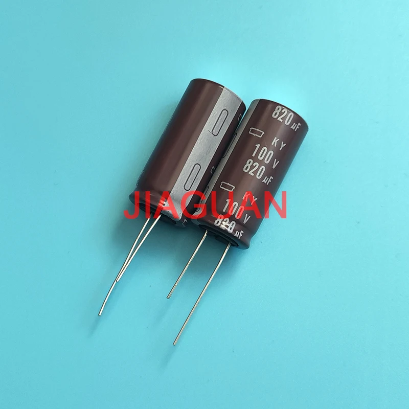 

10pcs NEW CHEMI-CON 820uf/100v NIPPON KY 100V820UF 18x40MM electrolytic Capacitor 820UF 100V NCC ky 100v820uf