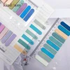 KindFuny 6 Series Color Self Adhesive Memo Pad Sticky Notes  Bookmark Point It Marker Memo Sticker Paper Office School Supplies 2