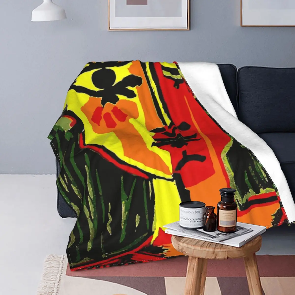 

3D Print Pablo Picasso Woman In A Hat Blankets Breathable Soft Flannel Autumn Throw Blanket for Couch Car Bed