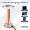 Retro Bar Table Lamp Led Rechargeable Desk Light Room Decor Lampe Camping Luces Bedroom Coffee Decoration Chambre Night Lights 4