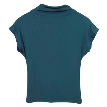 أنثى الشارع الشهير أساسيات تنوعا بلايز المرأة مثير الياقة المدورة قصيرة الأكمام تي شيرت الصلبة سليم صالح الصيف السببية تيز القمصان 5