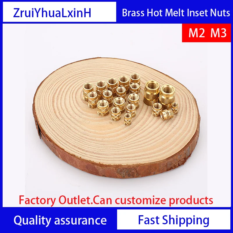 IUTB-M2-M3-Hot-Melt-Inset-Nuts-Heating-Molding-Copper-Thread-Inserts ...