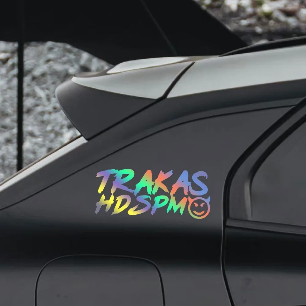 1PC TRAKAS HDSPM Funny Car Stickers for Auto Rear Window Bumper Trunk  Window Decor Personalized Waterproof Trakas Vinyl Decals - AliExpress, image size:1000x1000