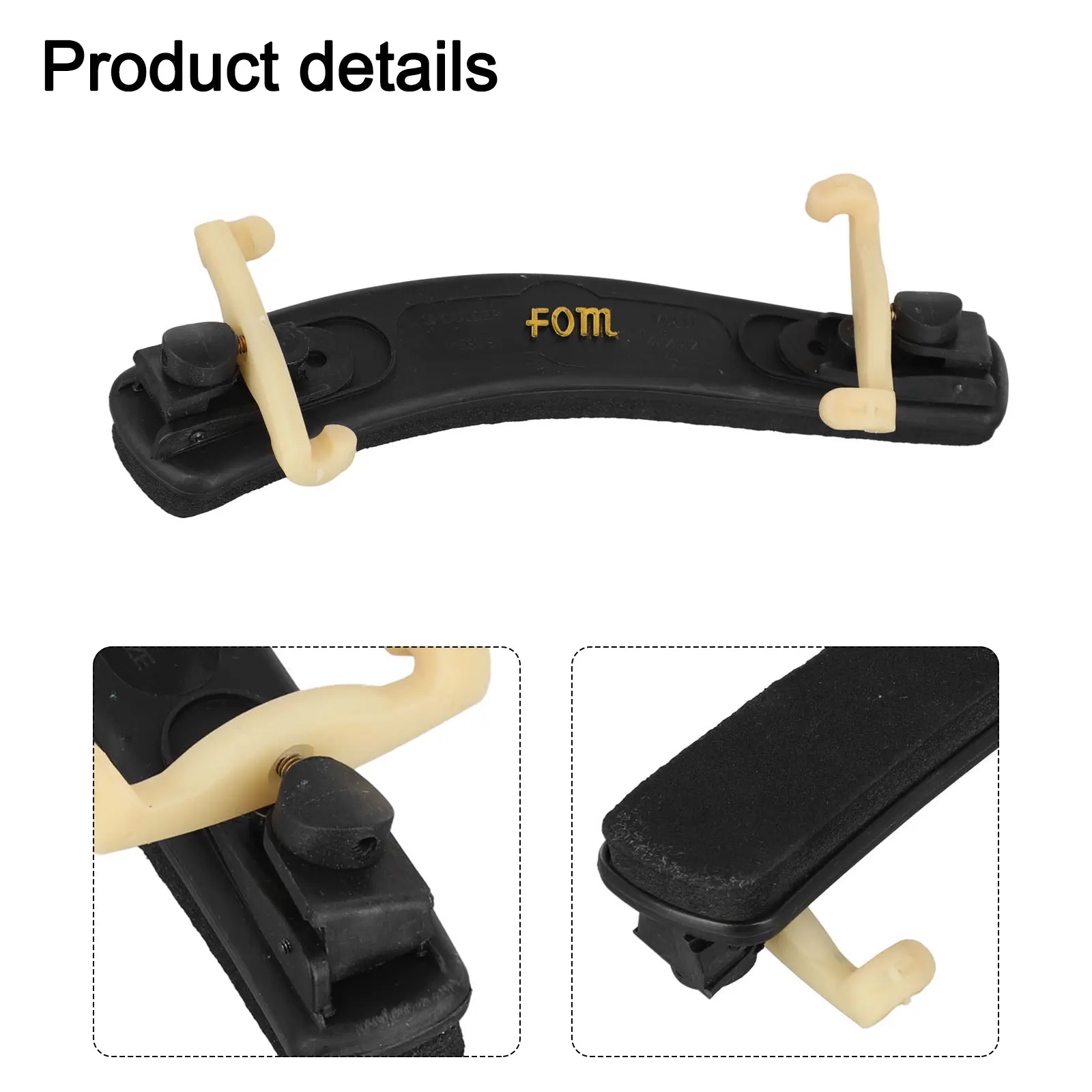 Violine Schulterstütze Gepolsterte Verstellbare Unterstützung Für 1/8 1/4 3/4 4/4 Violinen Teile StringedwwwInstrumentswwwZubehör – Detail 4
