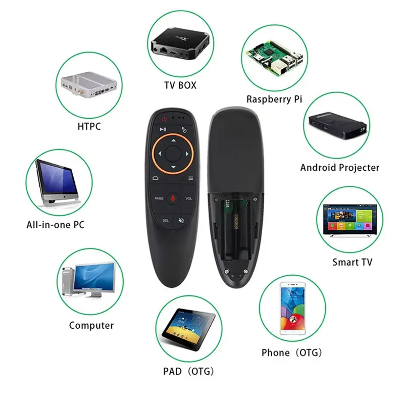 에어 마우스 음성 제어 G10S Pro BT 자이로 스코프 감지 게임 안드로이드 TV 박스 박스 H96 MAX X88 용 2.4GHz 미니 무선 스마트 원격