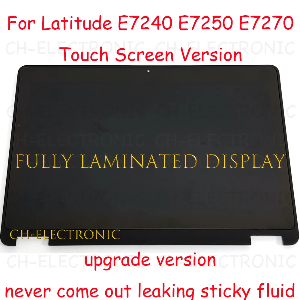 Backlight Touch Screen Substituição Assembly Com Quadro Laptop Display Painel