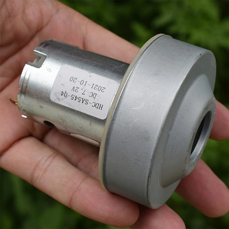 1Pcs 545 Motor DC7.2V 70W Vacuum Cleaner Motor Ball Bearing Micro Motor For Vacuum Cleaner Parts Air Blower Built In Driver