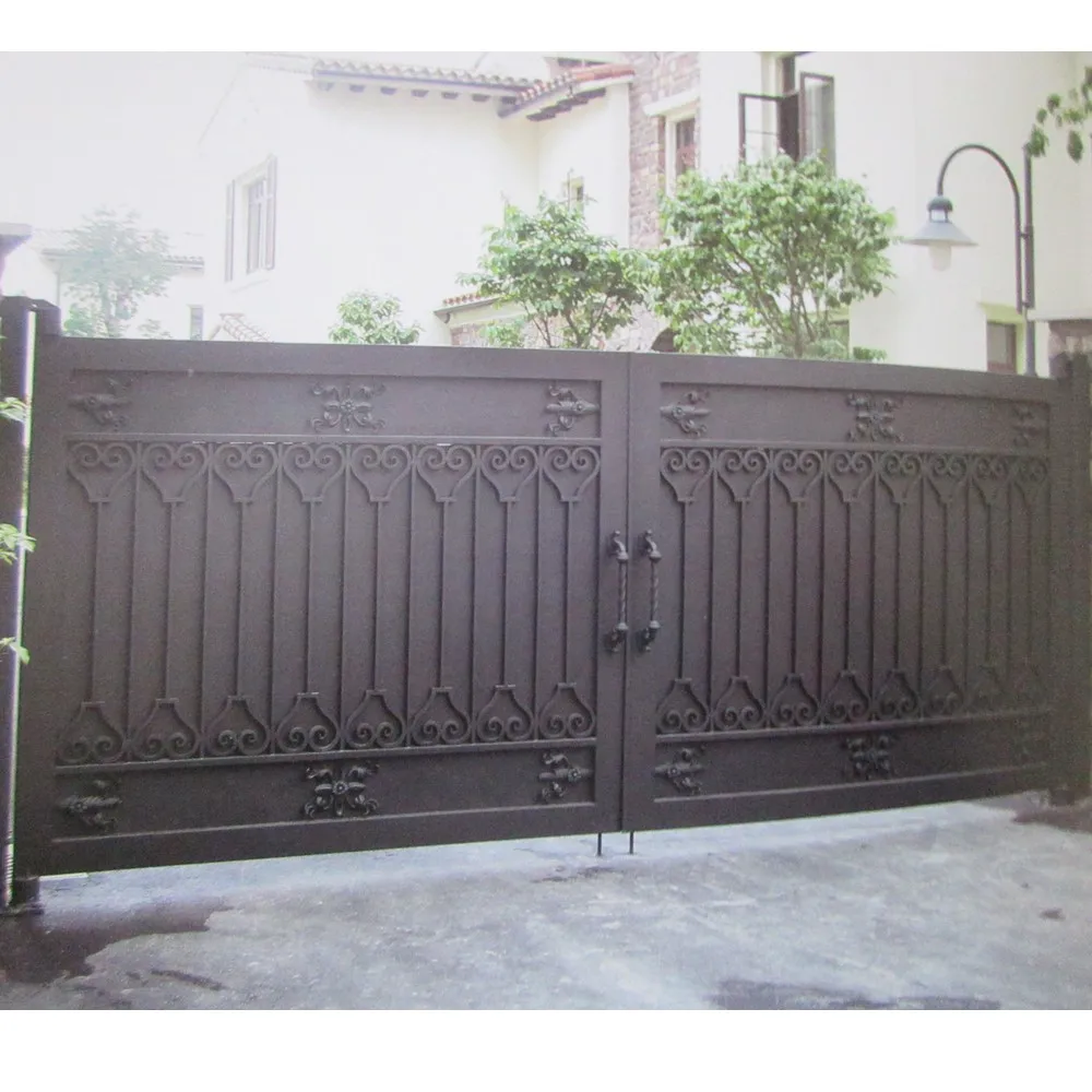AluminumSteelMetalHomeGardenDrivewayWroughtIronGatesDesignFor
