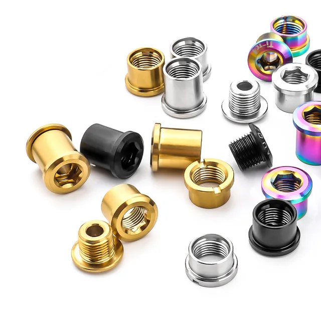 Neuocean Bulloni Corona Bici - Kit 10 Pezzi Per Ruota Catena, Bici Strada, MTB, BMX - Foto 5