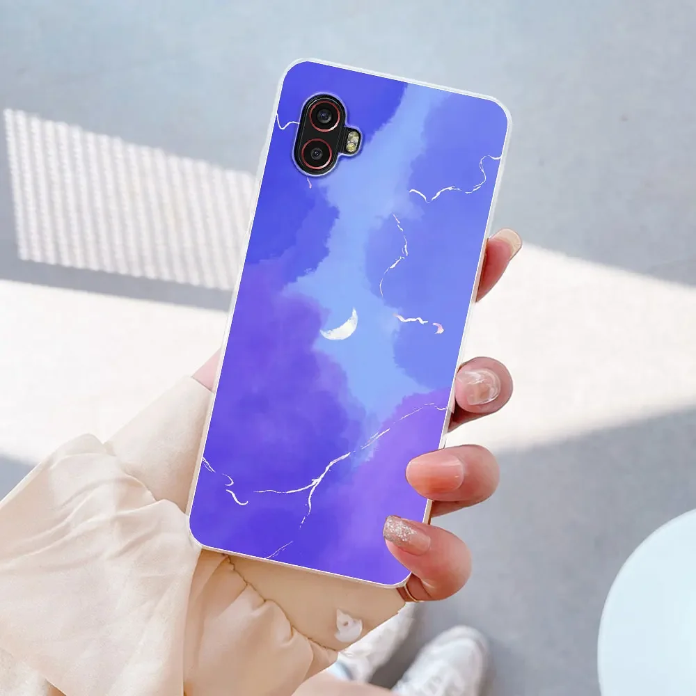 Clear Soft Silicone Protective Case for Samsung Xcover Series