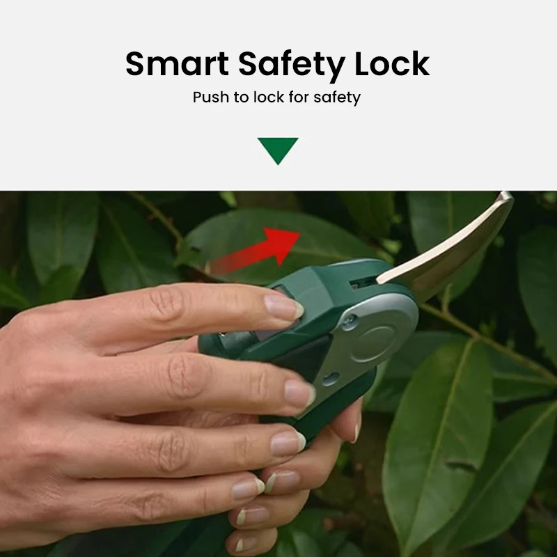 BOSCH Cordless Electric Pruning Shears 3.6V 3.5Ah Li-ion Battery USB Rechargeable Garden Scissor Obstruction Sensor Smart Pruner 6