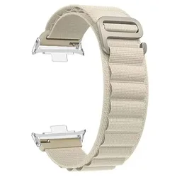 Alpine Loop Nylon Elastic Watch Strap Bracelet - Premium Wristband Accessory for Mi Band 8 9pro (02-Starlight)