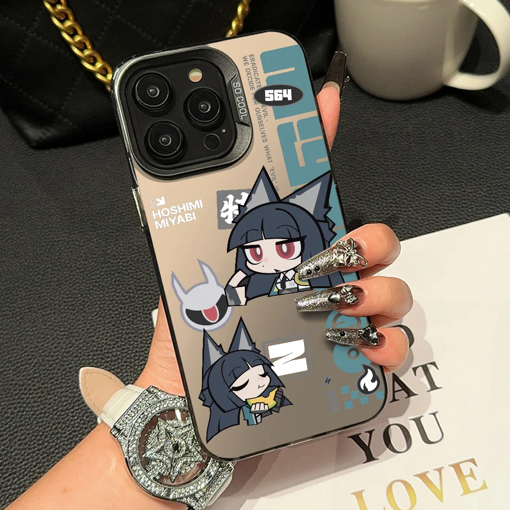 Zenless Zone Zero Miyabi Hoshimi Phone Case For iPhone 16e 16 15