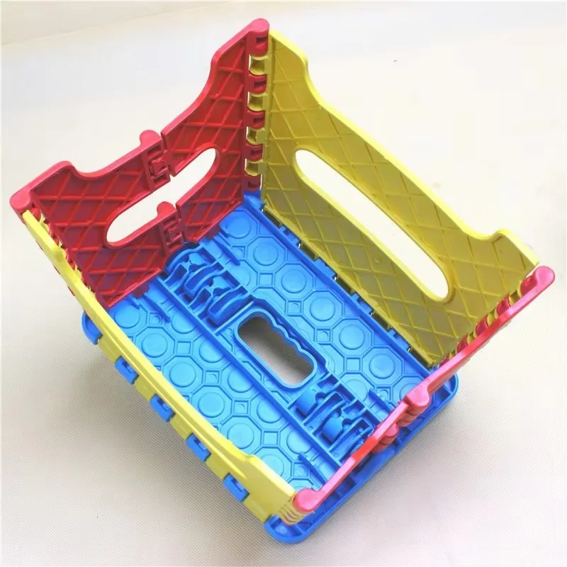 1PCS New Folding Step Stool Folding Portable Chair Seat for Home Bathroom Kitchen Garden Camping Kids and Adults Use Chair Seat