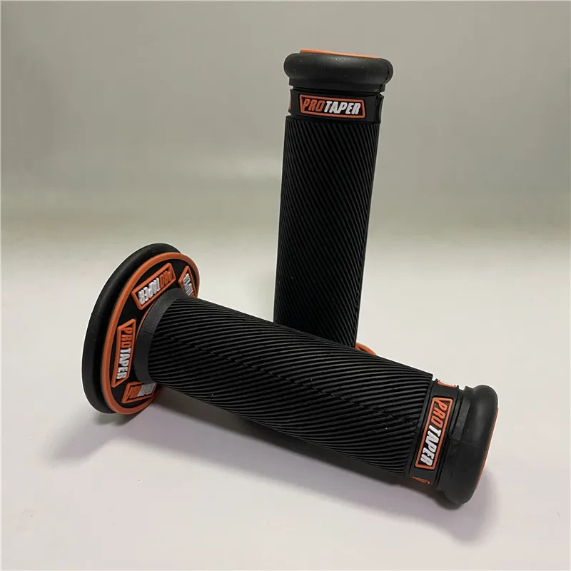 Soft Rubber Moto Handlebar Universal 22MM Scooter Grips Bar Parts Motorbike Handle Bar For Protaper Grip Motorcycle Accessories