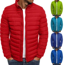 

Mens Hoodie Bubble Coats Puffer Comfy Jackets Men's Stand-up Collar Cotton Jacket Overcoat Fashion Parkas Outwear Top