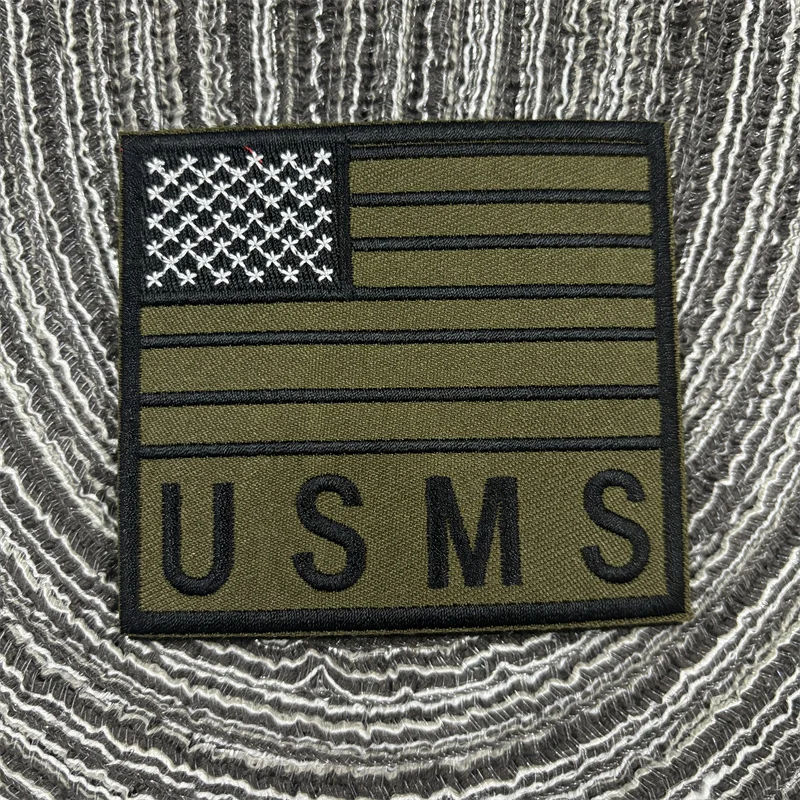 【USマーシャルPVCパッチ‼️】 USマーシャル PVCパッチ 実物 裏ベルクロ LE装備