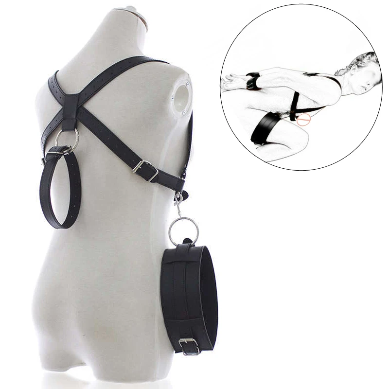 Cinghia di contenzione e divaricatore gambe per bondage bdsm_voghion.com