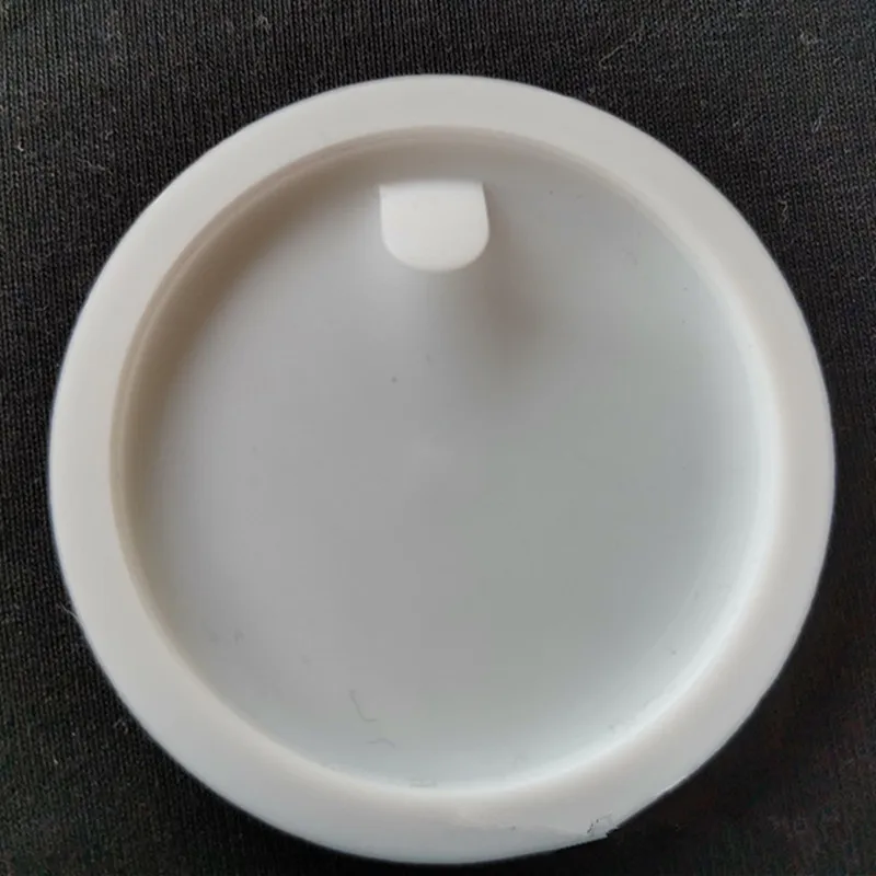 100pcs/Lot New Glass Cream Bottle Hand-Pull Gasket Cover Hand-held Cap Cosmetic Packaging Mouth Pad PEPP Bottle Cap Gasket White