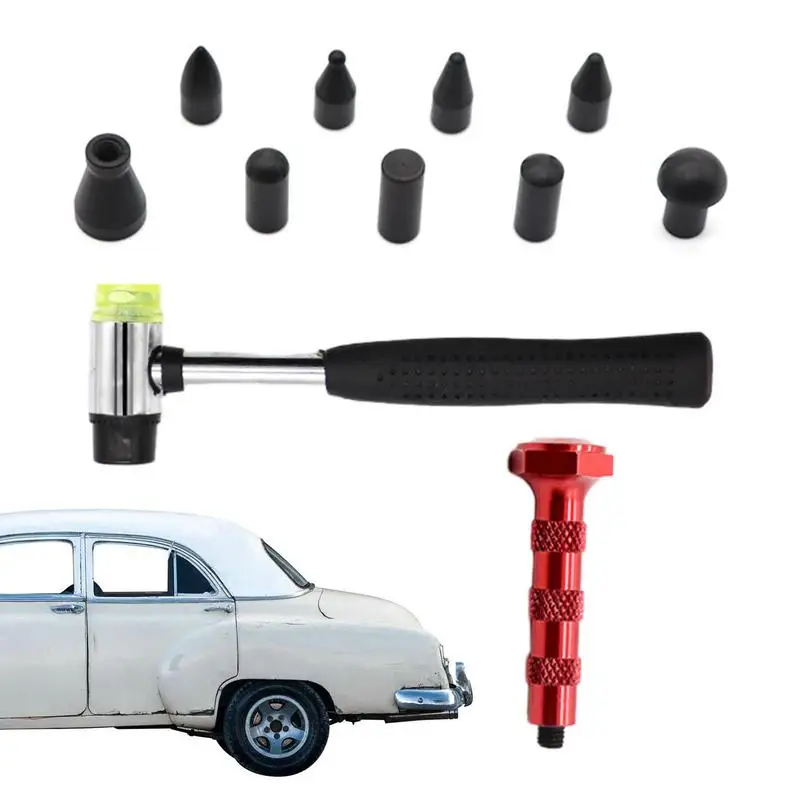 

Auto Paintless Body Dent Removal Kits Car Dent Repair Tools Dent Removal Tools Knockdown Tips Hammer Dent Removal Tool Kit