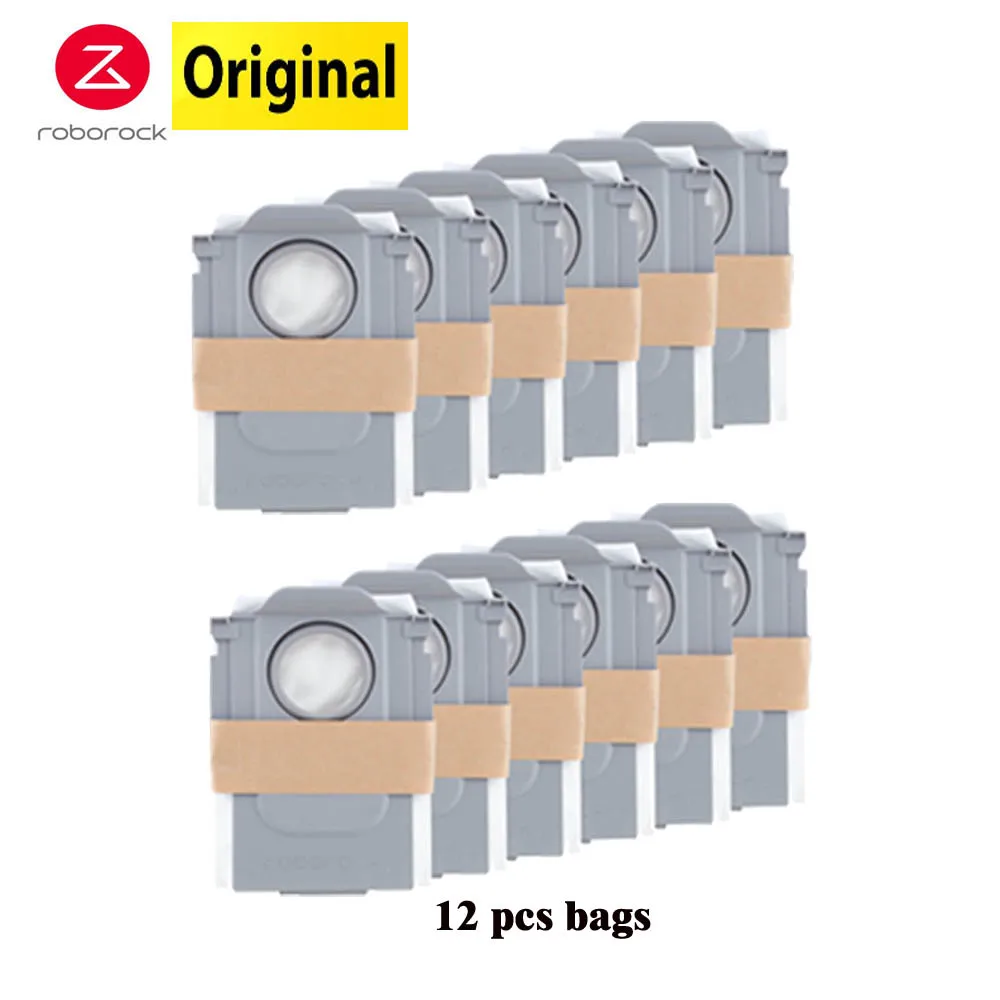  8 Pcs Replacement Disposable Dust Bags for Roborock Q Revo for  Roborock P10 Robot Vacuum Cleaner Spare Parts, 2.7L Large Capacity Dust  Bags : Home & Kitchen