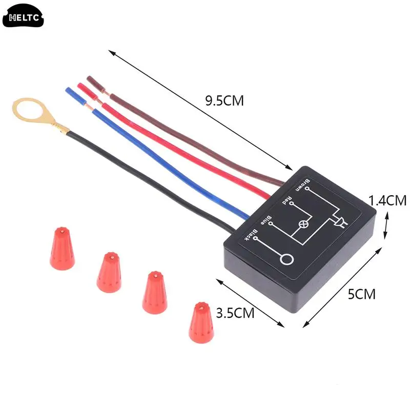 AC110-230V Touch Light Switch Table Lamp Dimmer Control Module Sensor Touch Switch Compatible With Incandescent Lamps LED Sconce