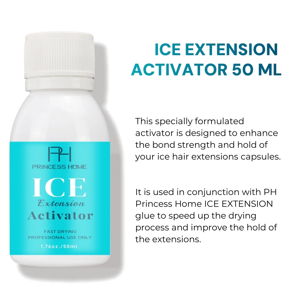 Professional ICE Cold Bonding Hair Extension Glue Gel Kit 4 bottle/set hairs extension glues for fast hair-extension set