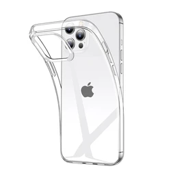Luxury Ultra Thin Transparent Soft TPU Silicone Phone Case - iPhone 12 Mini (Transparent)