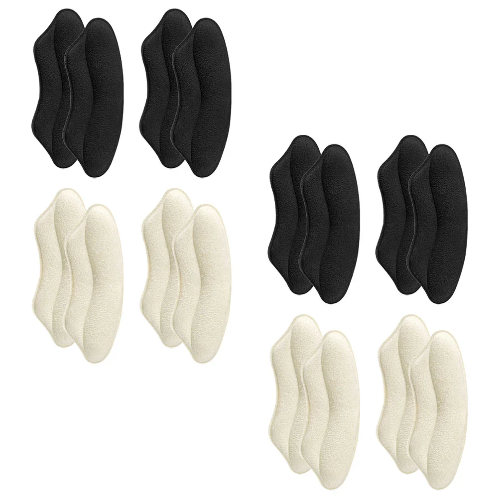 

8 Pairs Liner Sponge Heel Women's Comfortable Liners Shoes Cushion Affixed Care