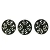 20Pcs Vintage Metal Pierced Buttons Shank Flower Metal Buttons Fit Sewing Clothing Craft 18.0mm 6