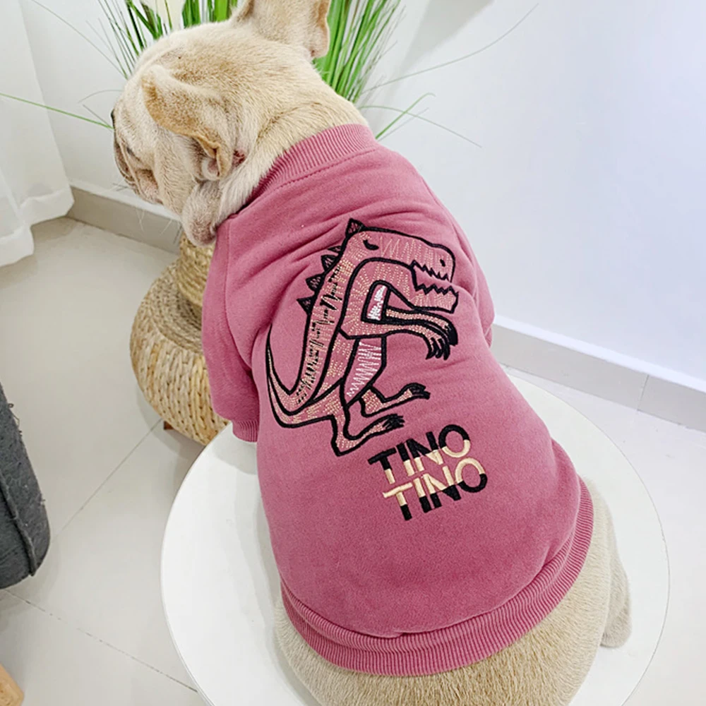 Sweat pour chien et son Maitre Tino le Dinosaure