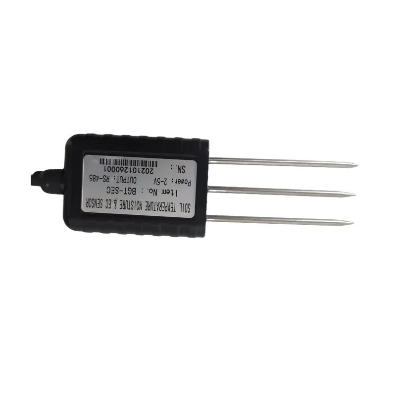 UART RS485 SDI12 Zigbee FDR 식물 토양 온도 습도 EC 염도 프로브 센서 스마트 농업용