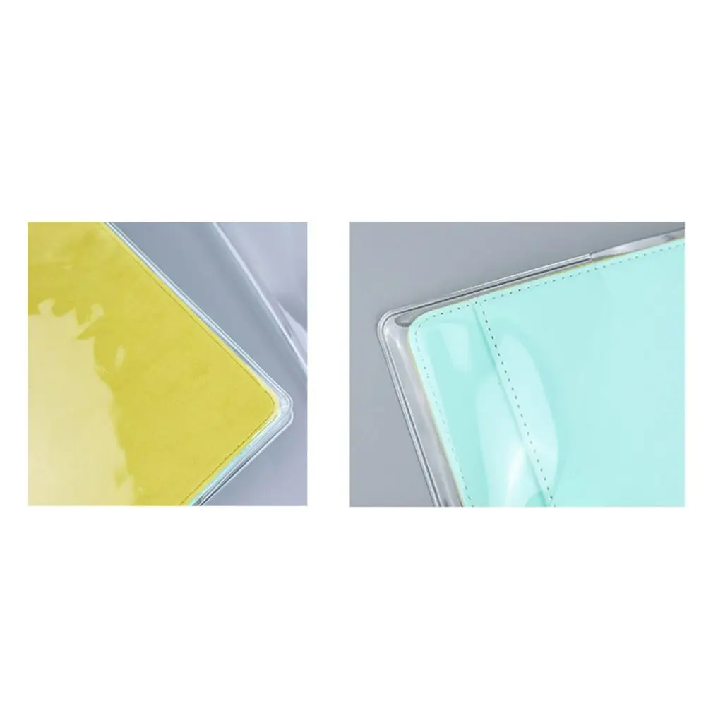 Tagebuch A5/A6 Notebook Schutzhülle Transparent Wasserdicht Scrapbooking Abdeckung PVC Binder Schutzhülle Agenda Planer – Detail 3