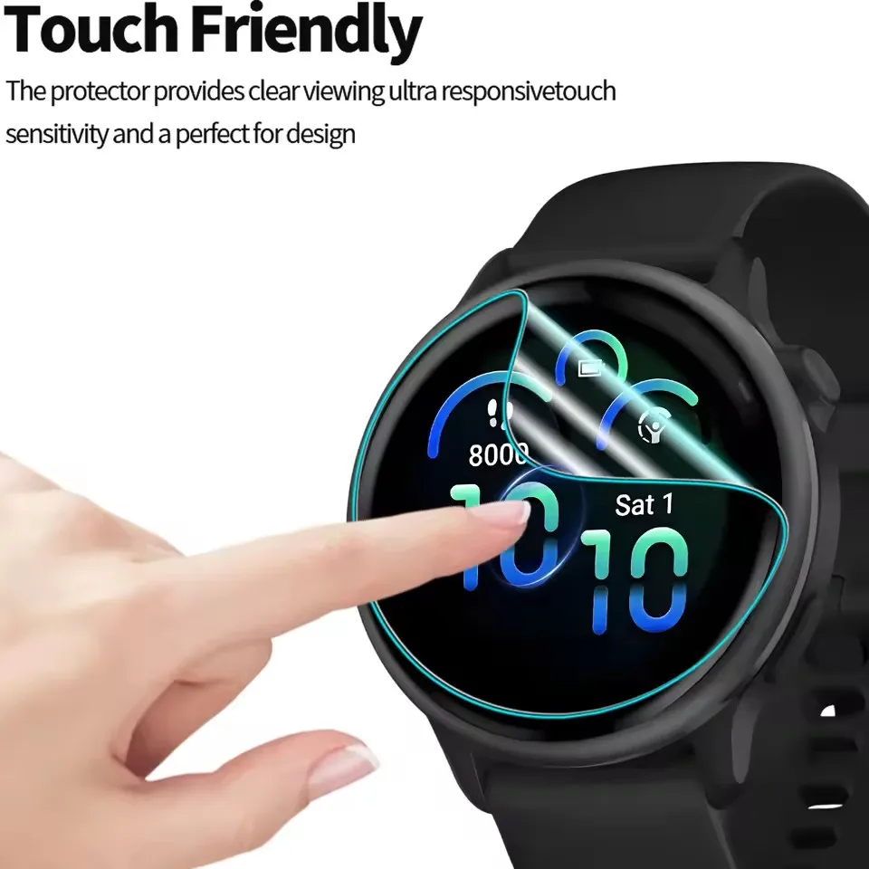 5-Pack Soft TPU Screen Protector for 43MM Watches - Anti-Explosion & Anti-Shatter Protective Film