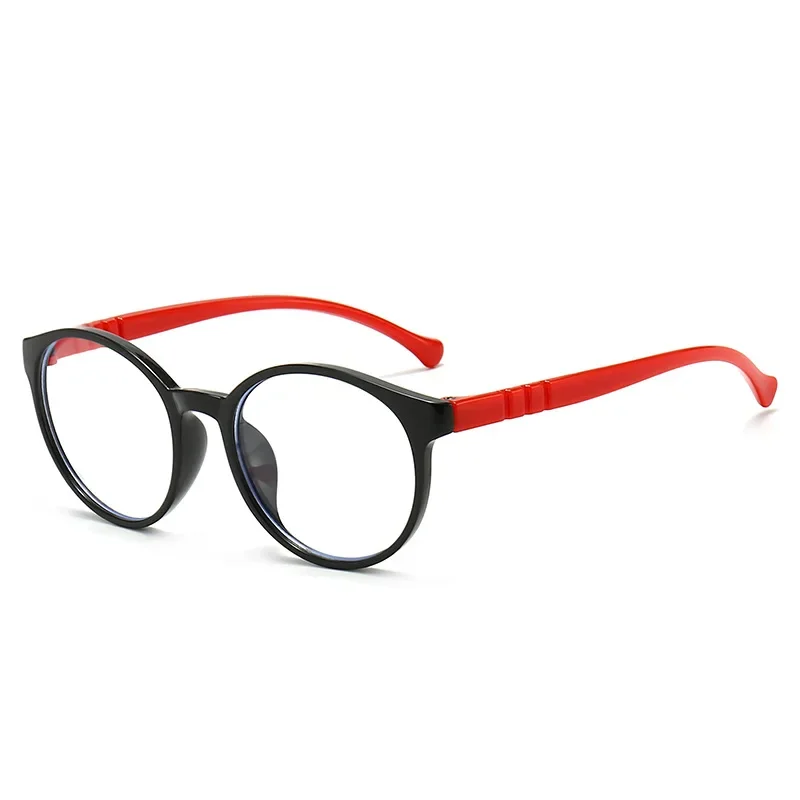 Kid Anti-blue Light Glasses Children Boy Girl Transparent Round Computer Goggles Eye Protection Ultralight Frame Eyewear Glasses anti blue light glasses