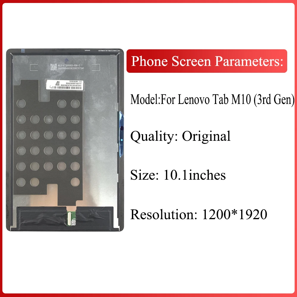 For Lenovo Tab M10 (3rd Gen) TB328FU TB328XU TB328 LCD Display Screen Assembly