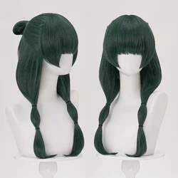 Premium Maomao Cosplay Green Heat Resistant Synthetic Hair Party Wig - One Size (WHITE)