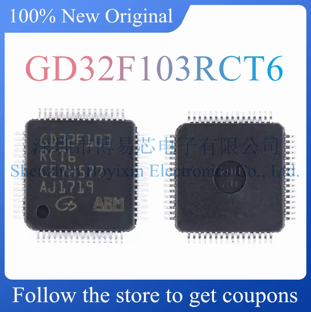 

NEW GD32F103RCT6.Original genuine. Package LQFP-64