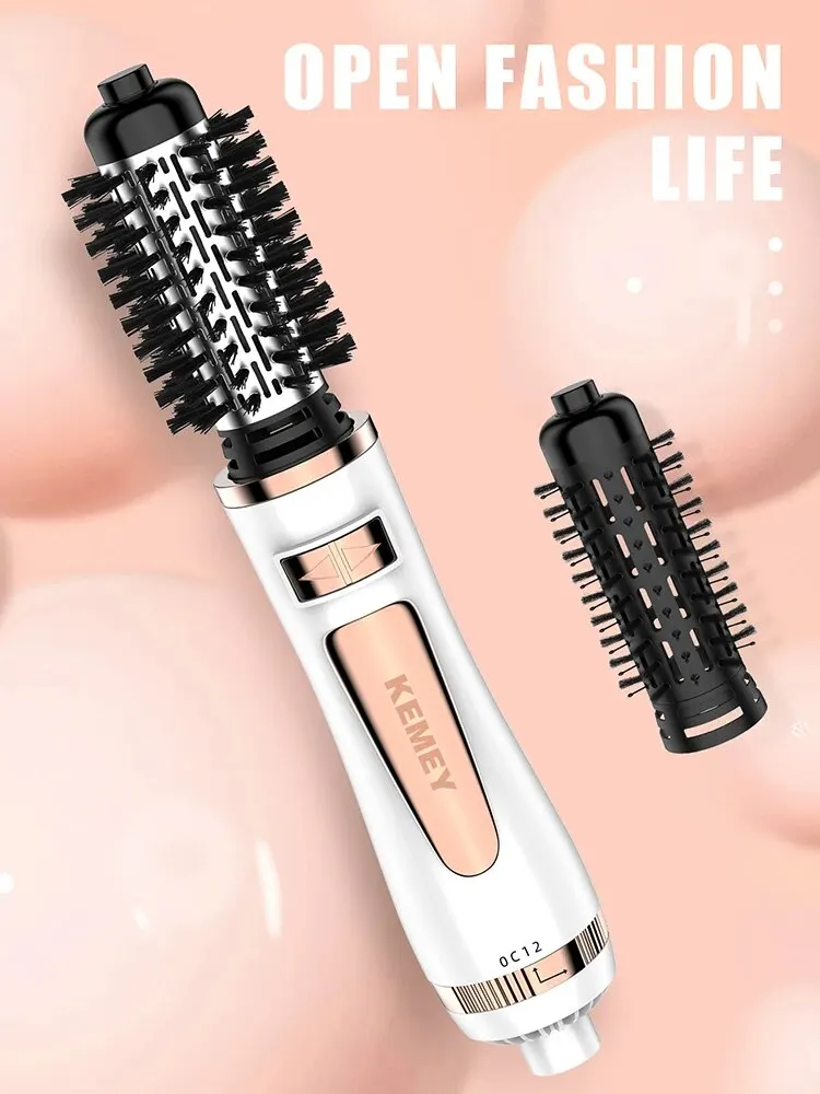 Hair Dryer Brush & Volumizer Hot Air Brush, 2-in-1 Blow Dryer Brush Styler for Straightening, Curling